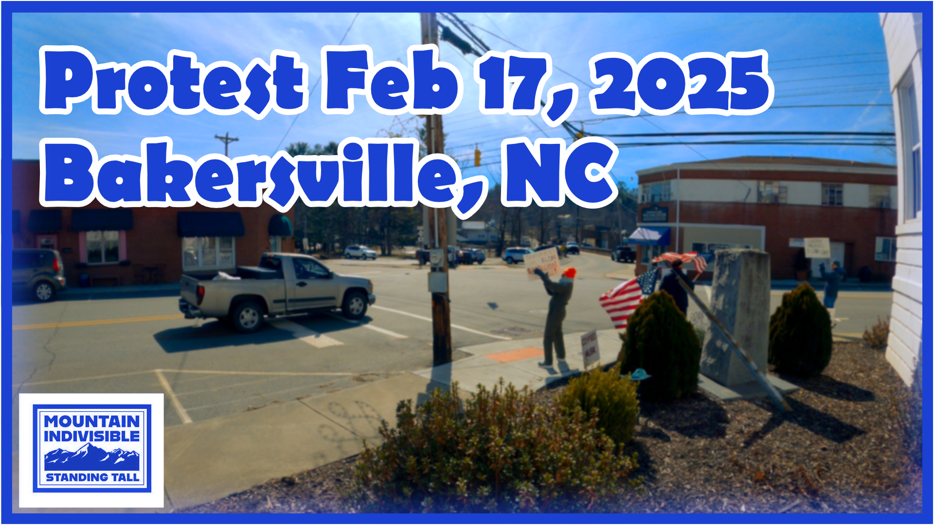Bakersville protest Feb 17, 2025