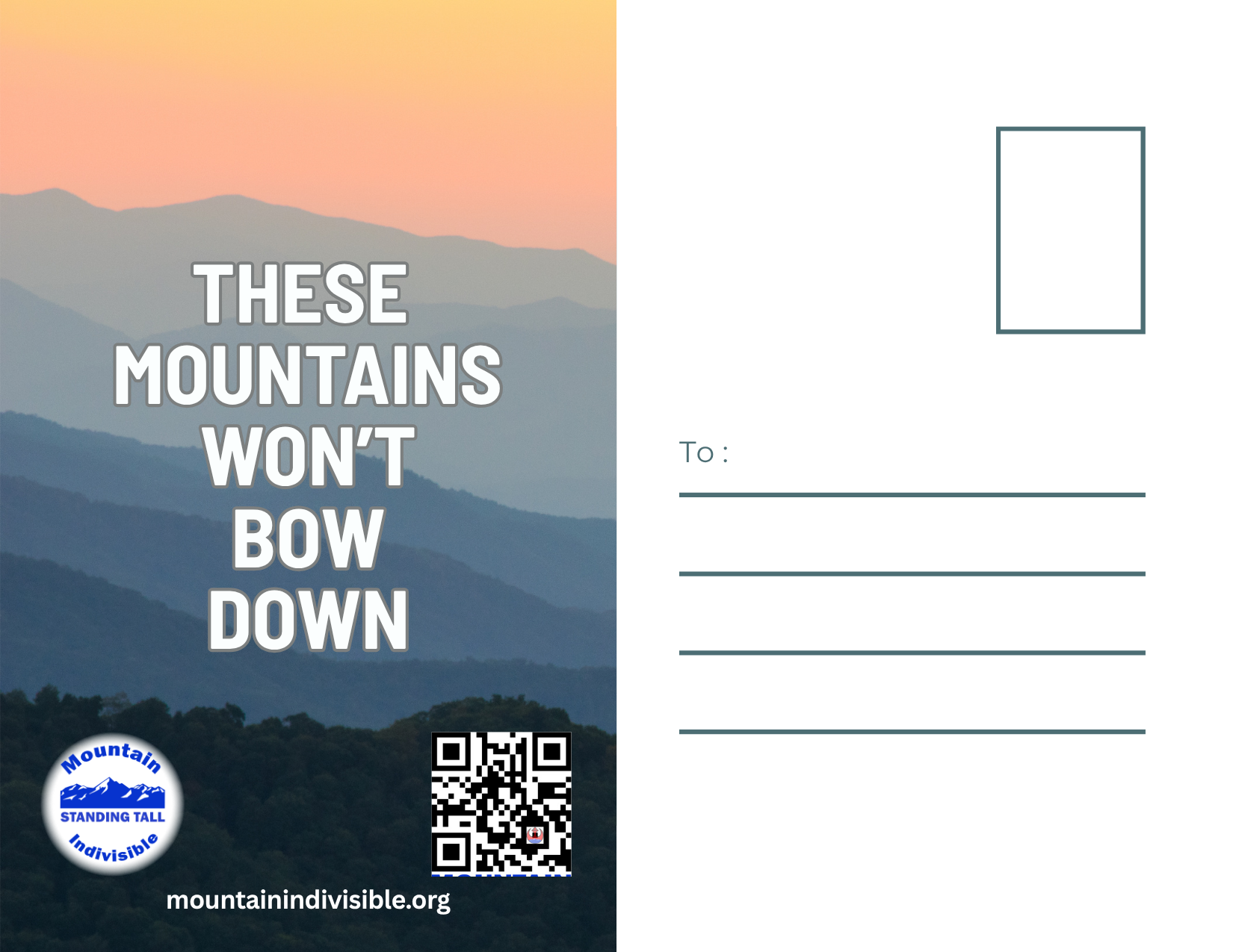 These Mountains Won't Bow Down