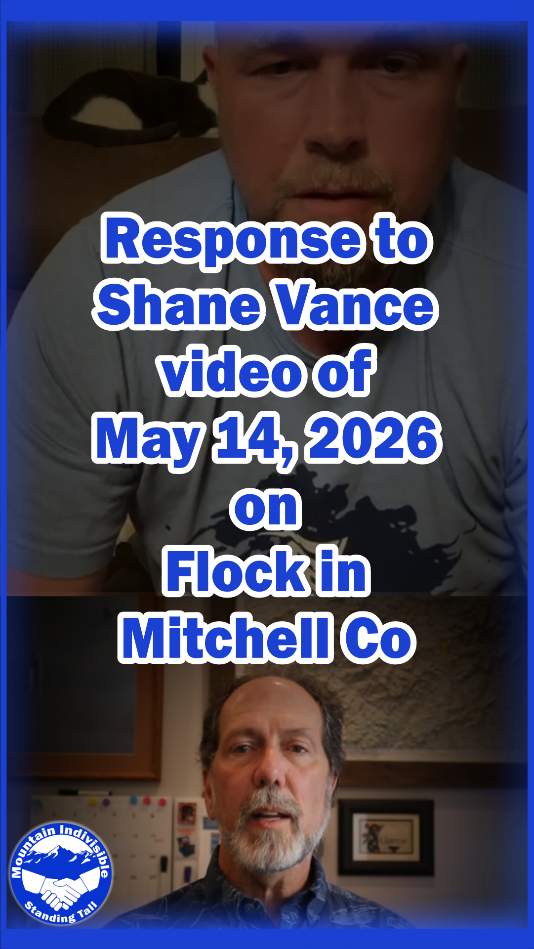 Response to Shane Vance video on Flock in Mitchell Co